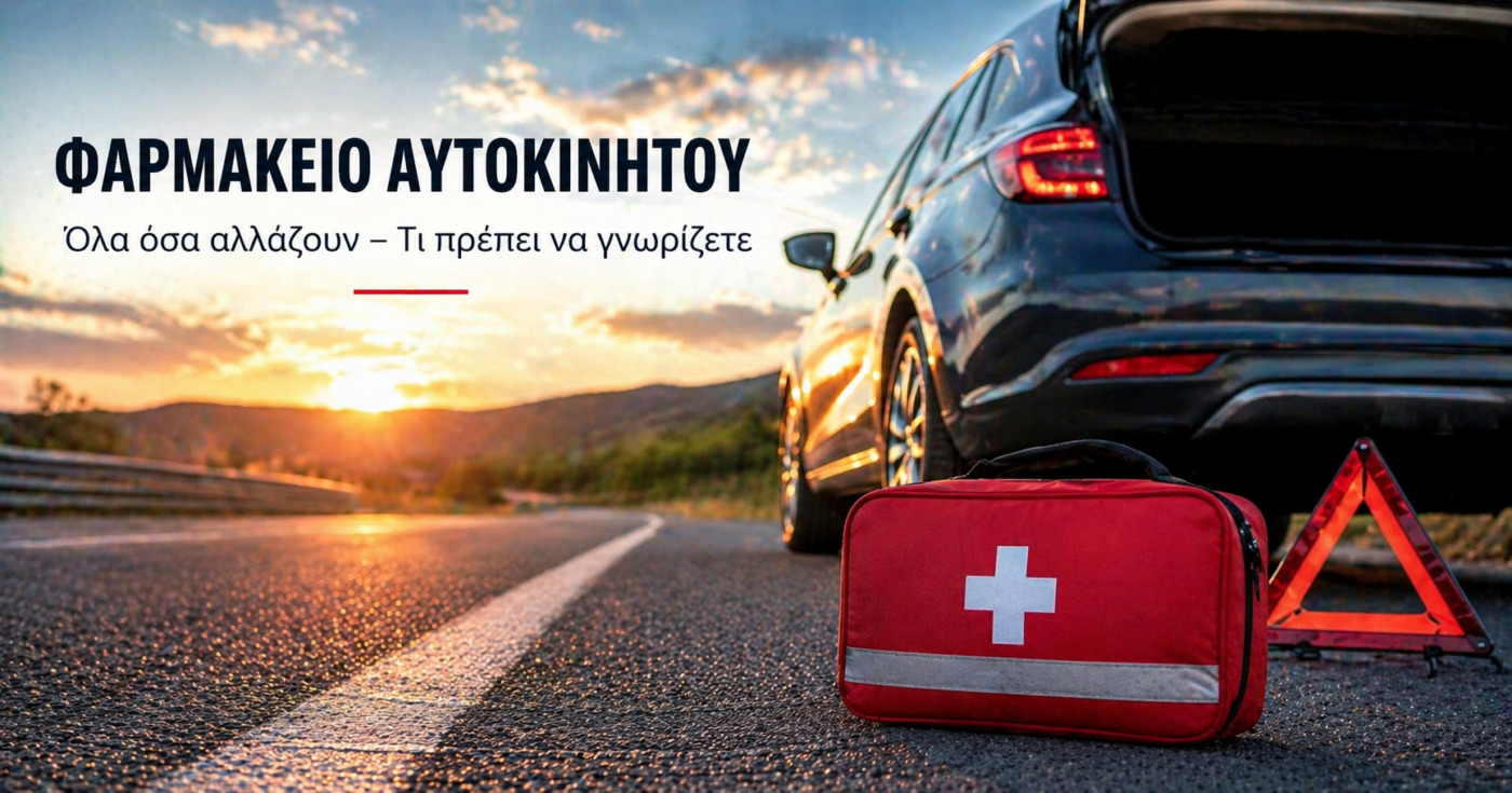 Νέο φαρμακείο αυτοκινήτου: Η ημερομηνία έναρξης των ελέγχων και τα μεγάλα πρόστιμα