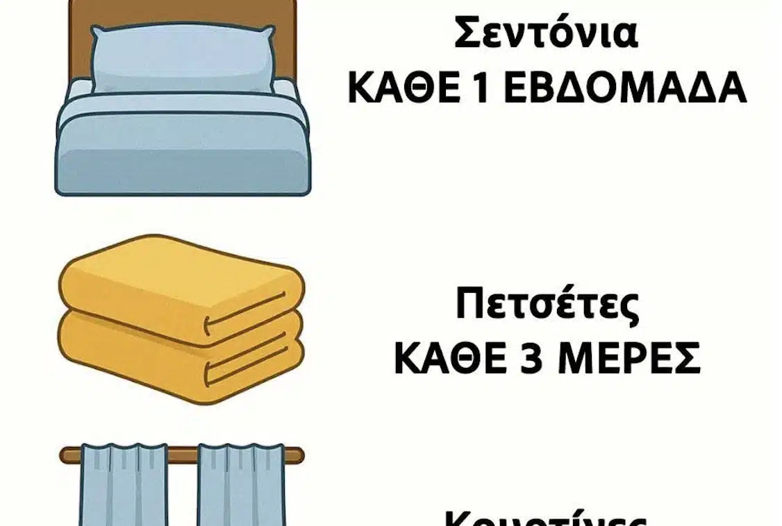 Οι περισσότεροι δεν το γνωρίζουν: Κάθε πότε πρέπει να αλλάζετε τα πιο συνηθισμένα αντικείμενα στο σπίτι