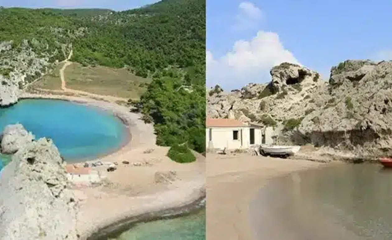 Παραλία Μυλοκοπή: Ο κρυμμένος παράδεισος κοντά στην Αθήνα με τιρκουάζ νερά και πευκόφυτο τοπίο