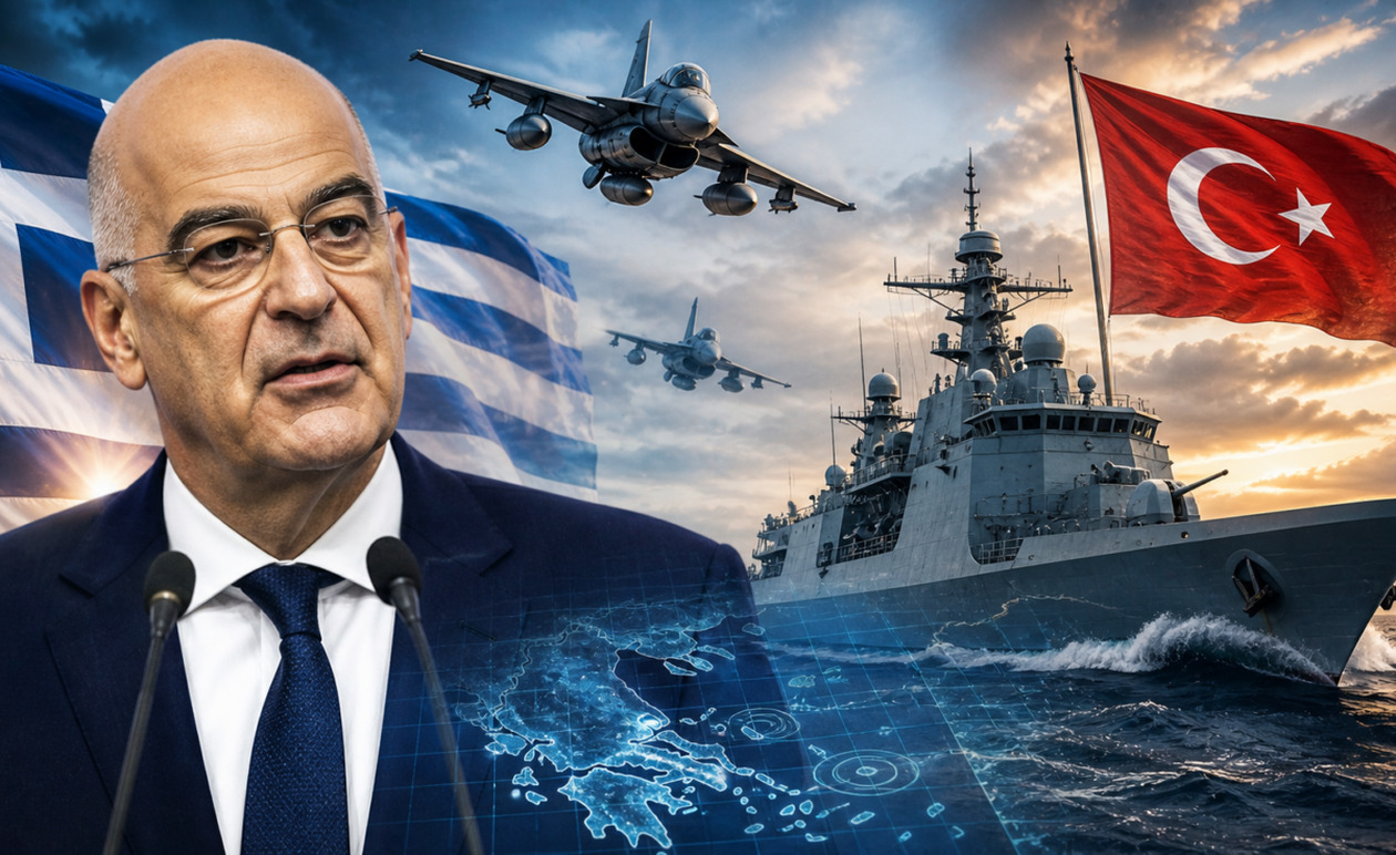 Νίκος Δένδιας: “Να προσέχουν οι εχθροί μας γιατί έχουμε πολύ σκληρό πετσί και πολύ πικρή σάκρα”