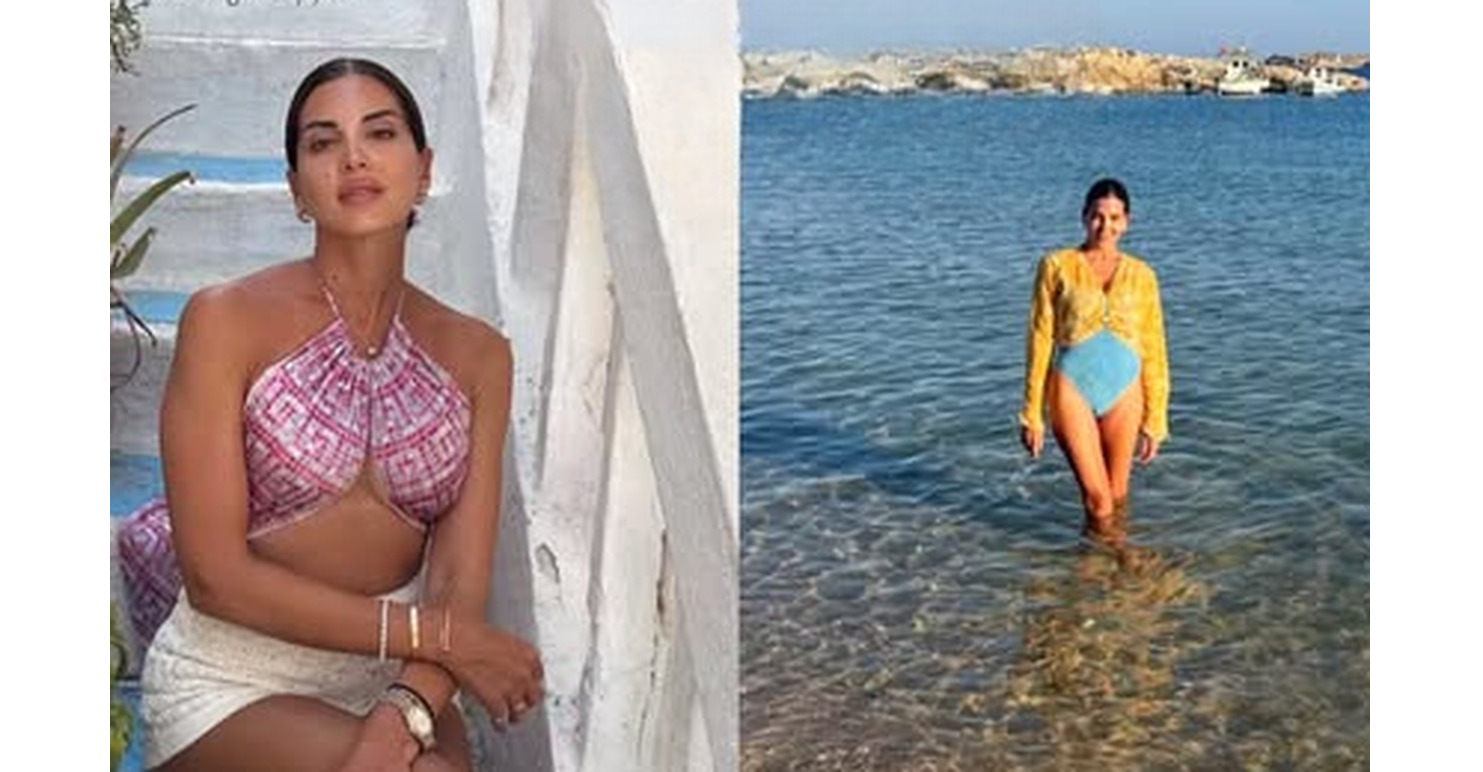 Σταματίνα Τσιμτσιλή: Σπάνιες οικογενειακές φωτογραφίες από την Πάρο με τη μητέρα και τον γιο της