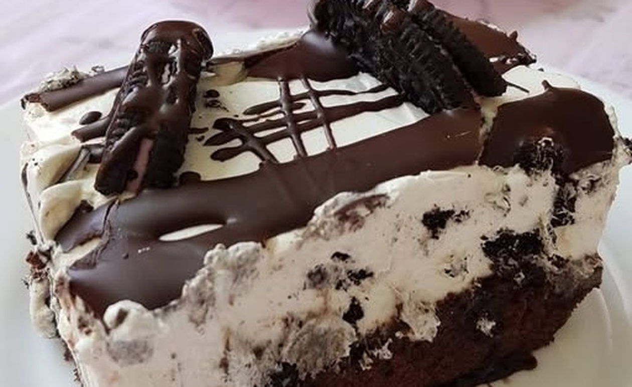 ΠΑΣΤΑ ΤΑΨΙΟΥ ΜΕ BROWNIES & OREO ΦΡΑΟΥΛΑ