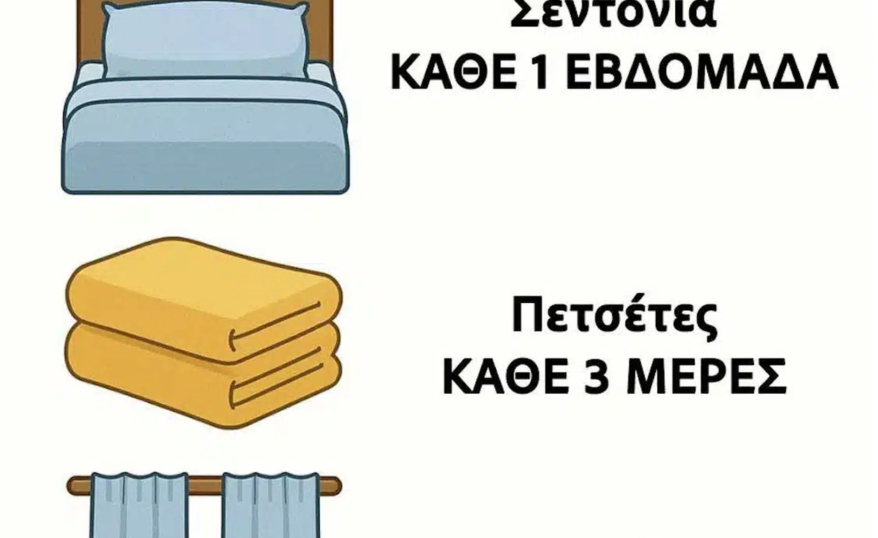 Οι περισσότεροι δεν το γνωρίζουν: Κάθε πότε πρέπει να αλλάζετε τα πιο συνηθισμένα αντικείμενα στο σπίτι