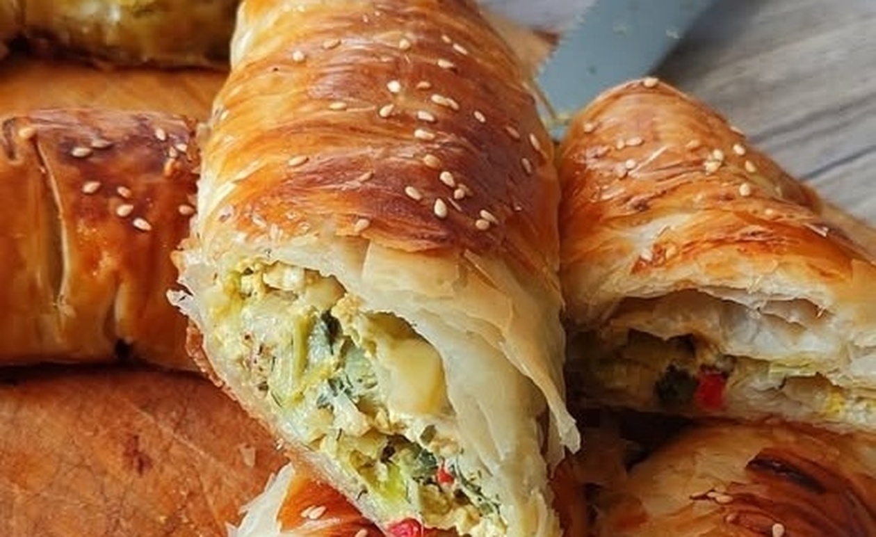 Πρασοτυρόπιτα με Τραγανό και Αφράτο Φύλλο