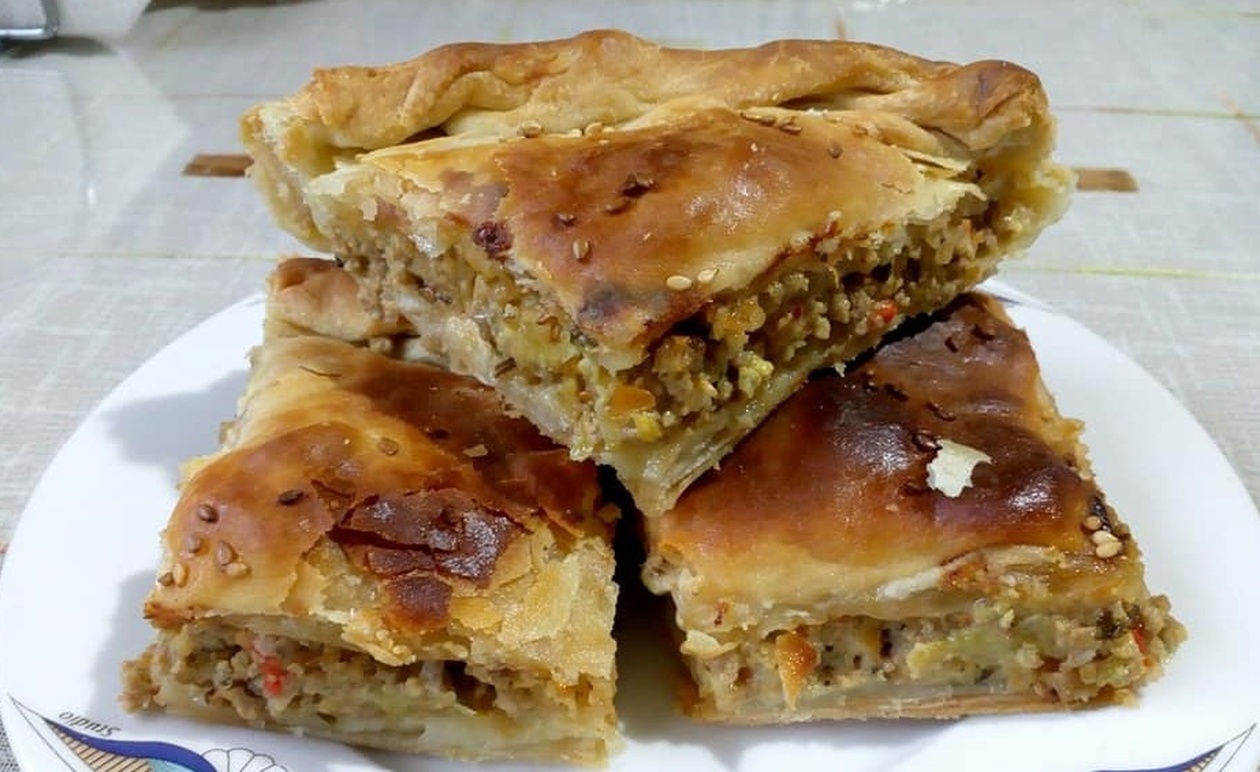 Κιμαδόπιτα με Χειροποίητο Χωριάτικο Φύλλο