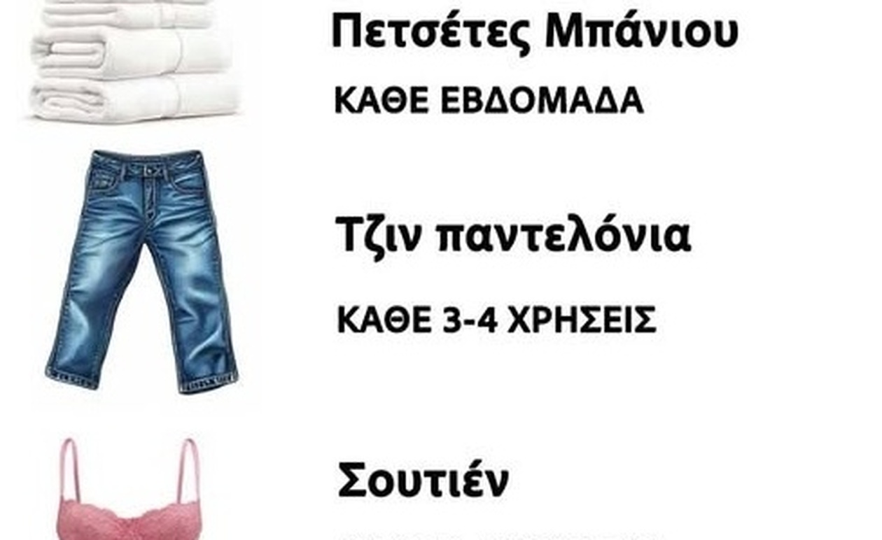 Κάνετε κι εσείς αυτό το λάθος; Δείτε κάθε πότε πρέπει να πλένετε και να καθαρίζετε τα πιο σημαντικά αντικείμενα του σπιτιού